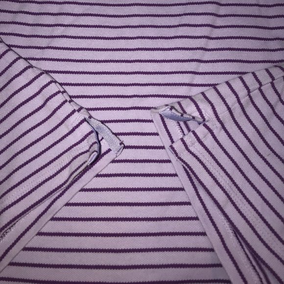 Laura Scott Polo, Purple Striped, XL Petite, NWT! - Picture 8 of 10